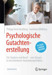 Psychologische Gutachtenerstellung, m. 1 Buch, m. 1 E-Book : Für Studium und Beruf - zum Einsatz in verschiedenen Anwendungsfeldern （2025. xiii, 427 S. XIII, 427 S. 11 Abb. 240 mm）
