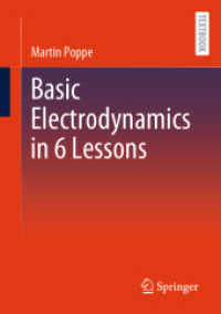 Basic Electrodynamics in 6 Lessons （2024. 2024. 200 S. Approx. 200 p. 210 mm）