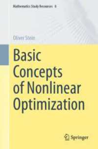 Basic Concepts of Nonlinear Optimization (Mathematics Study Resources) （2024）