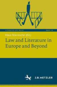 Law and Literature in Europe and Beyond (Literatur und Recht) （2025）