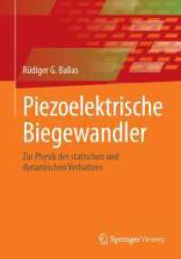 Piezoelektrische Biegewandler : Zur Physik des statischen und dynamischen Verhaltens