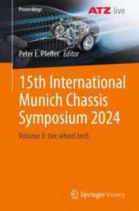 15th International Munich Chassis Symposium 2024 : Volume 3: tire.wheel.tech. (Proceedings)