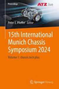 15th International Munich Chassis Symposium 2024 : Volume 1: chassis.tech plus (Proceedings)
