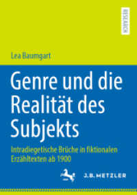 Genre und die Realität des Subjekts : Intradiegetische Brüche in fiktionalen Erzähltexten ab 1900