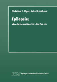 Epilepsie : eine Information für die Praxis (DUV: Medizin) （1997. 2014. 48 S. 48 S. 66 Abb., 65 Abb. in Farbe. 210 mm）