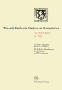 Die Rolle der Thrombozyten bei der Athero- und Thrombogenese : 295. Sitzung am 3. Marz 1982 in Dusseldorf (Rheinisch-westfalische Akademie der Wissens