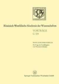Die Frage der Straffahigkeit von Personenverbanden : 364. Sitzung am 17. Marz 1993 in Dusseldorf (Rheinisch-westfalische Akademie der Wissenschaften)