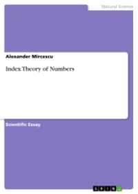 Index Theory of Numbers （2017. 24 S. 2 Farbabb. 210 mm）