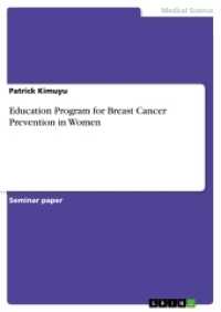 Education Program for Breast Cancer Prevention in Women （2018. 28 S. 210 mm）
