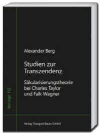 Studien zur Transzendenz : Säkularisierungstheorie bei Charles Taylor und Falk Wagner (libri nigri 112) （2025. 152 S. 22.5 cm）