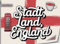 Stadt， Land， England - 115 Spielblöcke : Englandfan-Geschenkidee | Stadt-Land-Fluss Variante mit Spielvorlagen für Englischunterricht oder Englandurlaub als Souvenir