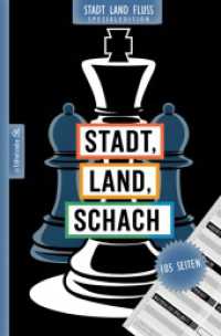 Stadt, Land, Schach - 105 Seiten - Stadt-Land-Fluss-Spezialedition f&uuml;r Schachspieler und Schachvereine : Spiel f&uuml;r rund um Schachkultur - mit Kategorien zu Schachsprache oder Schachfiguren