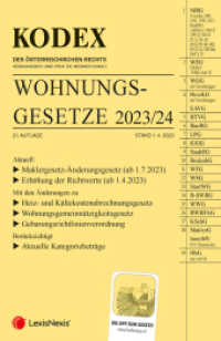 KODEX Wohnungsgesetze 2023/24 - inkl. App (Kodex) （21., NED. 2023. 352 S. 228 mm）