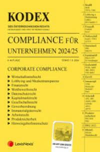 KODEX Compliance für Unternehmen 2024/25 - inkl. App : CORPORATE COMPLIANCE (Kodex) （6., NED. 2024. 992 S. 228 mm）