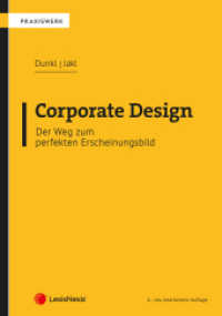 Corporate Design - Der Weg zum perfekten Erscheinungsbild (Lehrbuch) （6., bearb. Aufl. 2023. 146 S. 240 mm）