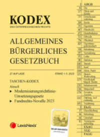 Taschen-Kodex ABGB 2023 - inkl. App (Kodex) （27., NED. 2023. 592 S. 165 mm）