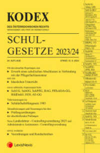 KODEX Schulgesetze 2023/24 (Kodex) （24., NED. 2023. 1280 S. 228 mm）