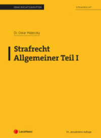 Strafrecht - Allgemeiner Teil I (Skriptum) (Skripten) （14., bearb. Aufl. 2024. 96 S. 287 mm）