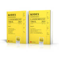 KODEX Landesrecht Tirol 2025/26 - inkl. App : Band I + II (Kodex) （23., NED. 2025. 2444 S. 228 mm）