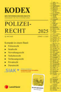 KODEX Polizeirecht 2025 - inkl. App (Kodex) （22., NED. 2025. 1836 S. 228 mm）