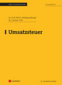 Umsatzsteuer (Skriptum) (Skripten) （14., bearb. Aufl. 2025. 178 S. 287 mm）