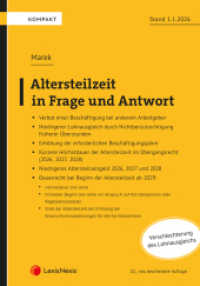 Altersteilzeit in Frage und Antwort (Popul&auml;res Fachbuch) （10., erw. Aufl.）