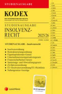 KODEX Insolvenzrecht Studienausgabe - inkl. App : Studienausgabe (Kodex)