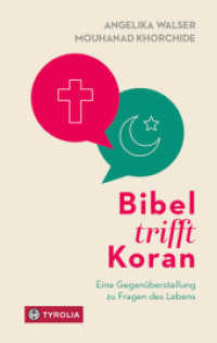 Bibel trifft Koran : Eine Gegenüberstellung zu Fragen des Lebens. wie Gewalt und Frieden, Gender und Homosexualität, das Böse und die Nächstenliebe, Staat, Macht u. a. （2022. 144 S. durchgehend farbig gestaltet. 205 mm）