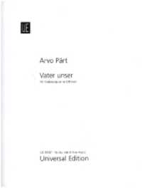 Vater unser : Gewidmet dem Heiligen Vater, Papst Benedikt XVI.. Knabensopran und Klavier. Ausgabe inkl. Play-Along. （2025）