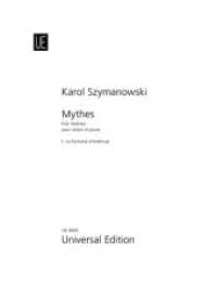 Mythes: 1. La fontaine d'Arethuse : Trois poèmes. op. 30/1. Violine und Klavier. Partitur. (Salonmusik für Gitarre allein) （2000）