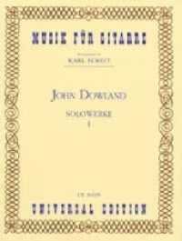 Solowerke Bd.1 : Band 1. Gitarre. Partitur. (Musik für Gitarre (Scheit) Band 1) （12. Aufl. 2000. 32 S. Noten. 305 mm）