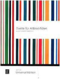 Duette aus der französischen Barockmusik : 2 Altblockflöten. Spielpartitur. (Salonmusik für Gitarre allein) （2000. 303 x 233 mm）