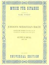 Suite : aus "Sämtliche Werke für die Laute". BWV 996. Gitarre. Partitur. (Musik für Gitarre (Scheit)) （2000. 343 x 232 mm）