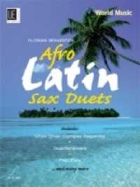 Afro-Latin Saxophone Duets, für 2 Saxophone (AA/AT) : 2 Saxophone (AA/AT). Spielpartitur. (Salonmusik für Gitarre allein) （5. Aufl. 2006. 48 S. Noten. 30,5 cm）