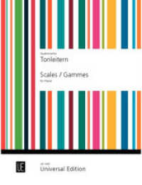 Tonleitern : Klavier. Partitur. (Studienwerke) （2000. 306 x 235 mm）