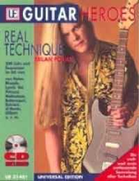 Guitar Heroes - Real Technique, m. Audio-CD : 200 Licks und Sequenzen. E- Gitarre. Ausgabe inkl. Play-Along. (Salonmusik für Gitarre allein) （2000. 104 S. m. Noten. 30,5 cm）