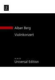 Violinkonzert : Dem Andenken eines Engels. für Violine und Orchester. Studienpartitur. (Neue Studienpartituren-Reihe) （2008）