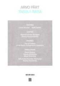 Tabula Rasa, Sonderedition und Audio-CD : Fratres - Cantus - Tabula Rasa. Ausgabe inkl. Play-Along.. Auf der CD: Einspielung mit dem Staatsorchester Stuttgart, den 12 Cellisten der Berliner Philharmoniker u. a. (Salonmusik für Gitarre allein) （2010. 206 S. m. Noten(-Faks) u. Fotos. 240 mm）