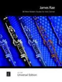 38 More Modern Studies, für Klarinette : Klarinette. Partitur. (Salonmusik für Gitarre allein) （3. Aufl. 2011. 36 S. Noten. 305 mm）