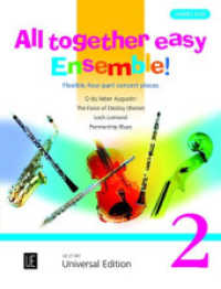 All together easy Ensemble! (Salonmusik für Gitarre allein) （1. Aufl. 2012. 16 S. Noten. 30,5 cm）