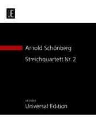 Streichquartett Nr. 2 : op. 10. Sopran und Streichquartett. Studienpartitur. (Neue Studienpartituren-Reihe) （1. Aufl. 2012. 92 S. Noten. 240 mm）