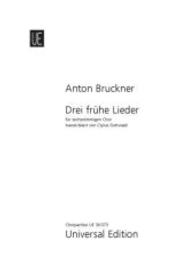 Drei frühe Lieder für sechsstimmigen gemischten Chor (SAATBB) （1. Aufl. 2013. 28 S. Noten. 29,7 cm）
