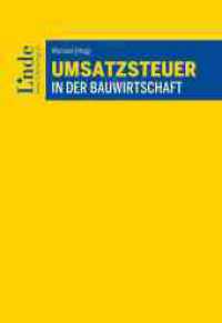 Umsatzsteuer in der Bauwirtschaft （2020. 368 S. 225 mm）