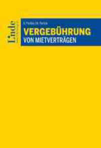 Vergebührung von Mietverträgen （2023. 122 S. 225 mm）