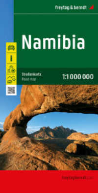 Freytag & Berndt Autokarte Namibia 1:1 Mio.. Namibie : Cityplan, Ortsregister, Nationalparks. 1 : 1.000.000 (Freytag & Berndt Autokarte) （2020. Aufl. 2020. 25.5 cm）
