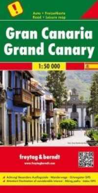 Gran Canary, Special Places of Excursion Road Map 1:50 000