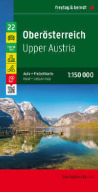 Upper Austria Road-,Cycling- & Leisure Map 1:150.000