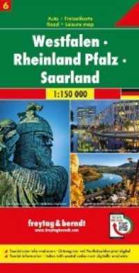 Westfalen - Rheinland Pfalz - Saarland, Autokarte 1:150.000, Blatt 6 : 1 : 150.000 (freytag & berndt Auto + Freizeitkarten GDR 06) （2019. 25.5 cm）