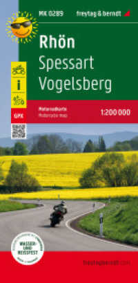 Rh&ouml;n, Motorradkarte 1:200.000, freytag & berndt : Spessart - Vogelsberg, Toureninfos, GPX Tracks, wasserfest und rei&szlig;fest (freytag & berndt Motorradkarten)