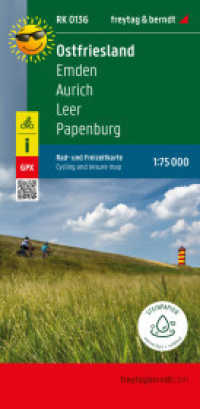 Ostfriesland, cycling and leisure map 1:75,000, freytag & berndt, RK 0136